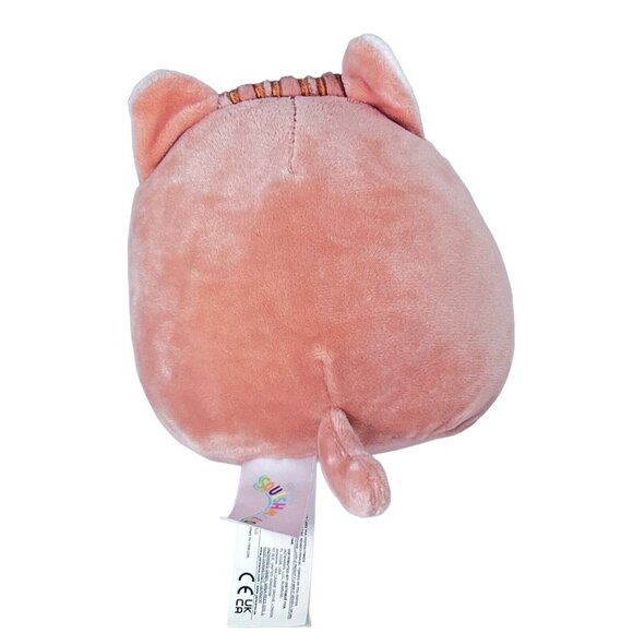 Squishmallows Gigi Tabby Cat 5" Soft Plush Orange Stuffed Animal Toy - Picture 3 of 8